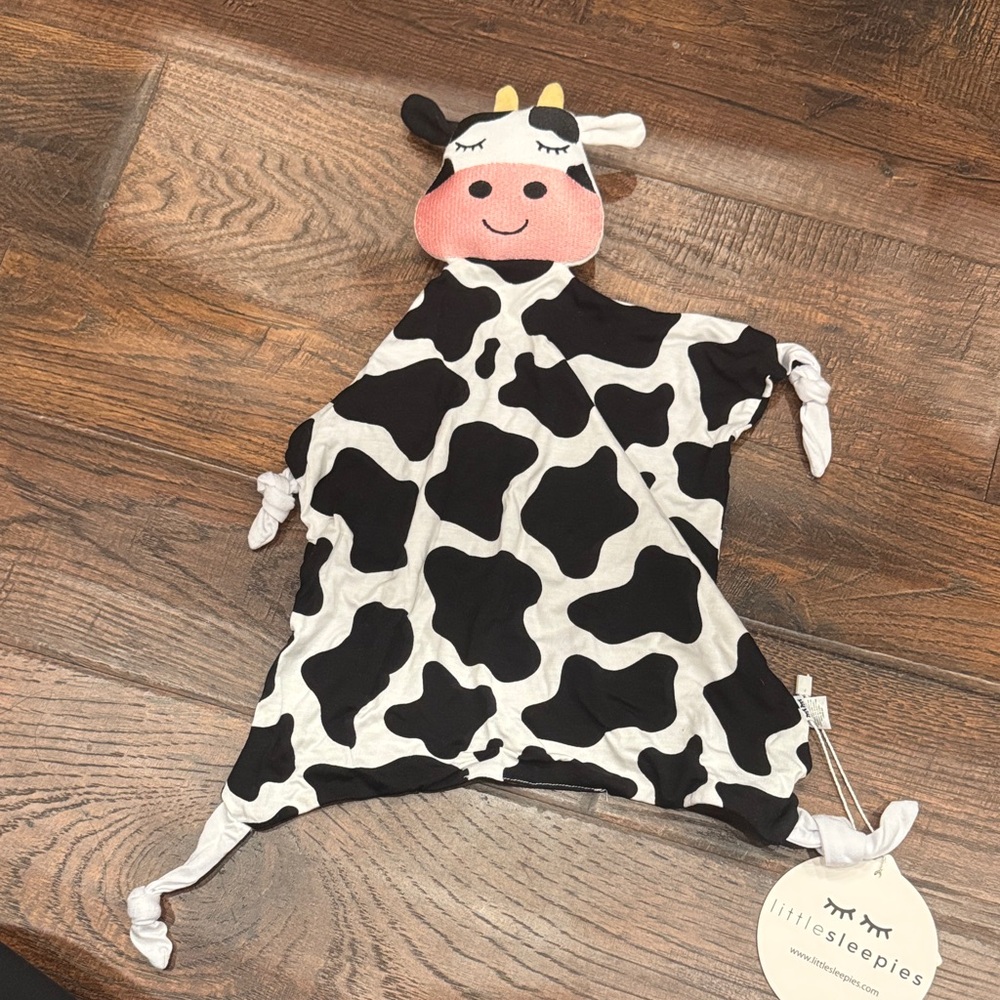Cow Print Baby Lovey